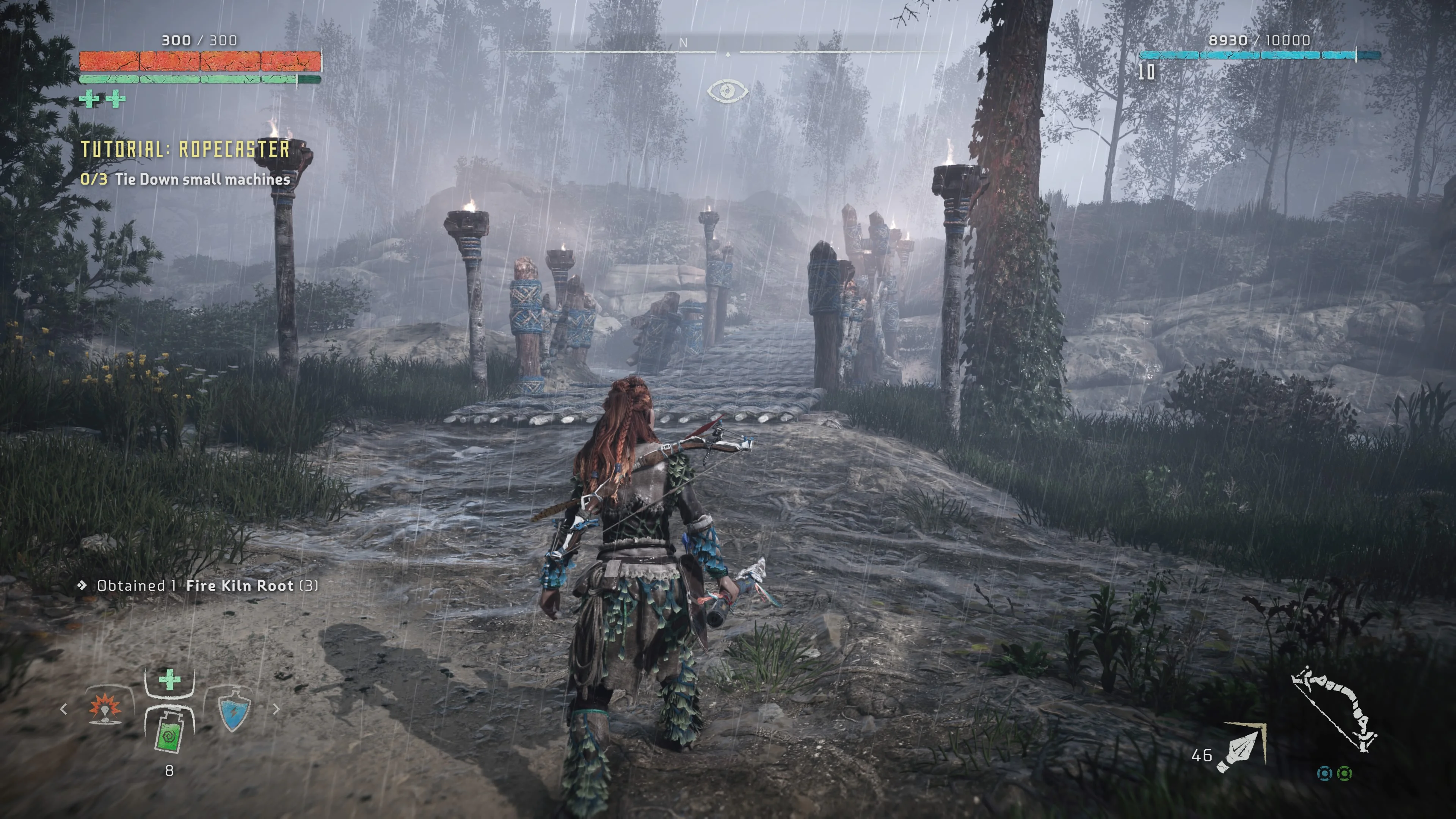 The weather effects are gorgeous, and really add to the atmosphere.
