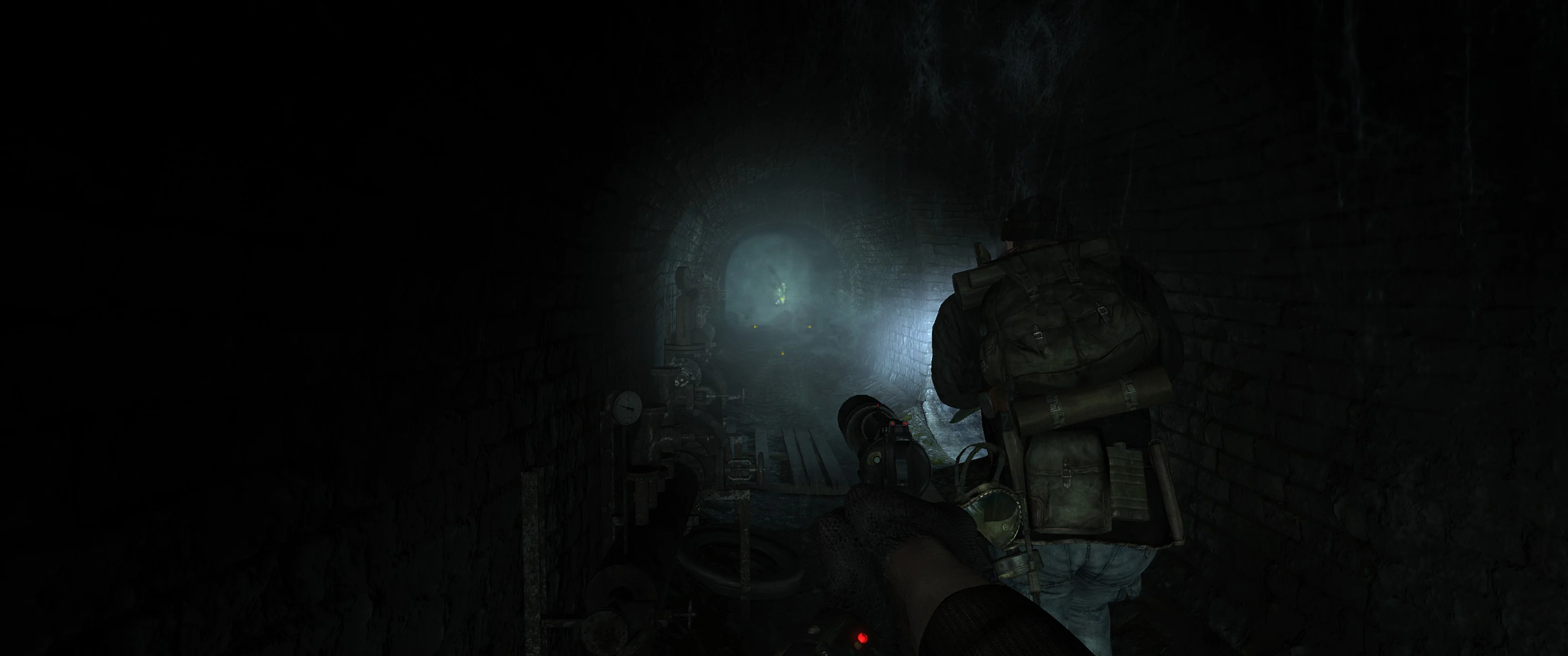 In the tunnels you're often glad to have a companion around.