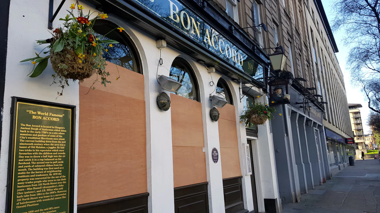 The Bon Accord is a popular drinking spot for work outings.