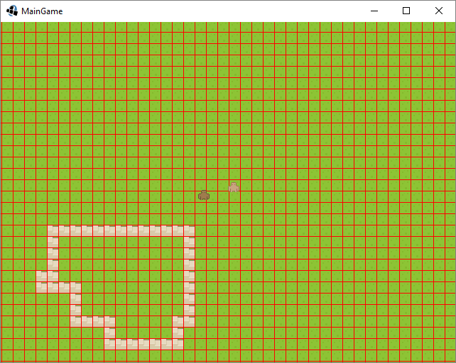 Map alignment issues that were solved by rounding the map's position and scale to ensure whole coordinates were used.